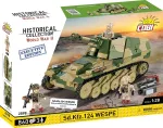 Cobi Blokai SD.KFZ.124 Wespe modelio rinkinys, 860 blokų