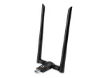 USB belaidis tinklo adapteris LevelOne AC1200 Dual Band, 1-13 kanalas