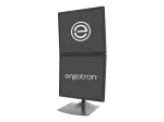 Ergotron DS100 tvirtinimo rinkinys (28 col. strypas, pagrindas, 2 sukamosios jungtys, 2 VESA adapteriai) &ndash; siauras &ndash; 2 LCD ekranams &ndash; Plienas, Aliuminis &ndash; Juoda &ndash; Ekrano dydis: iki 68,6 cm (iki 27 col.)
