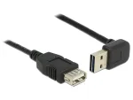 USB kabelis DeLOCK 1 m USB 2.0-A į USB 2.0-A juodas