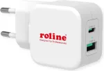 ROTRONIC-SECOMP Roline maitinimo blokas - 20 W - 3 A - PD, QC 3.0 - 2 i&scaron;vesties prievadai (USB, USB-C)