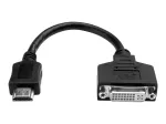 Eaton Tripp Lite P132-08N HDMI į DVI adapteris (HDMI-M į DVI-D F) - 20,32 cm - 0,2 m - DVI-D - HDMI - Ki&scaron;tukas - Lizdas - Auksuotas