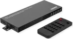 VALUE HDMI Matrica 4K30Hz 4 x 2 QUAD Kelių Vaizdų Peržiūra (14.99.3592)