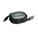 ROLINE USB 2.0 įtraukiamas laidas C-C ST/ST 1,2 m