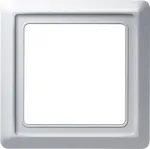 BUSCH-JAEGER Abdeckrahmen 1-Fach 2101-33 AW44 alusilber 2101-33 (2101-33)