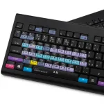 Klaviatūra LogicKeyboard Avid Media Composer DE CKB-MCOM4-BJPU-DE, Voki&scaron;kas i&scaron;dėstymas, skirta PC