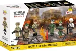 Cobi Battle of Stalingrad statybiniai blokeliai &ndash; istorinis diorama modelis, 76 dalių
