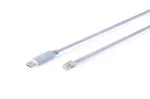 DIGITUS USB 2.0 į RJ45 konsolės adapterio laidas (FTDI), USB-A ki&scaron;tukas į RJ-48, 180 cm, mėlynas