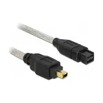 FireWire A/B kabelis DeLOCK 82589 2,0 m pilka Ki&scaron;tukas/Ki&scaron;tukas