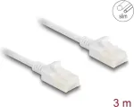 DeLOCK RJ45 Cat.6A tinklo kabelis 3 m baltas