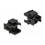 DeLOCK 86738 Keystone dangtelis juodas 12,5 mm skylei 4 vnt.