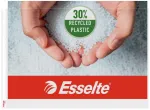 Esselte Quality Pocket A3 Landscape, perdirbtas plastikas 30% prie&scaron; vartojimą