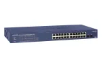 NETGEAR GS724TP valdomas L2/L3/L4 Gigabit Ethernet (10/100/1000) Power over Ethernet (PoE) 1U juodas, pilkas