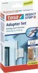 tesa Comfort tinklinio tinklelio adapteris aliuminio rėmui, baltas, 55193-00