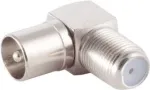 Kampinis IEC adapteris ShiverPeaks BS85209 &mdash; IEC C13 lizdas į stačiu kampu IEC C14 ki&scaron;tuką