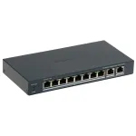 Hikvision DS-3E0310P-E/M &ndash; 10 prievadų PoE Ethernet komutatorius