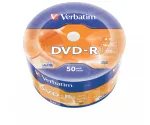 Verbatim DVD-R Matt Silver 50 vnt. Wrap Spindle