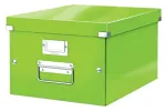 Leitz Click & Store WOW vidutinė laikymo dėžė, žalia, kartoninė, 281x370x200 mm