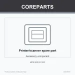 CoreParts MSP421022 spausdintuvo / kopijuoklio atsarginė dalis