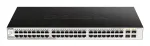 D-Link DGS-1210-52/ME valdomas L2 Gigabit Ethernet (10/100/1000) jungiklis 1U juodas