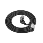 ACT DA7902 tinklo kabelis Cat6a U/FTP (STP) 2 m, RJ-45 &ndash; RJ-45, juodas
