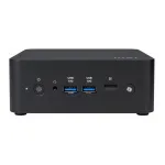 Mini PC MSI Cubi NUC AI+ 2MG-037AT kompakti&scaron;kas stalinis kompiuteris su Intel Core i9-288V, 32GB RAM, 1TB SSD, Windows 11 Pro, juodas