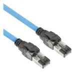 ACT FB0075 mėlynas 75 m S/FTP CAT6A B2ca PoE++ 100 W vientisas paruo&scaron;tas montavimui kabelis, RJ45 ki&scaron;tukas &ndash; ki&scaron;tukas