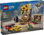 LEGO City 60496 Picos pristatymo patirtis su transporto priemonėmis (494 dalių)