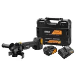 DEWALT DCG45MP2T XR 18V belaidis kampinis &scaron;lifuoklis 125 mm McLaren F1 Team Edition komplektas 2x5,0 Ah