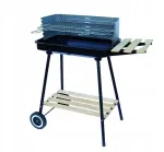 MASTER GRILL MASTER RECTANGULAR GRILL WITH SIDE SHELF MG905