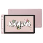 Huion Kamvas 13 Pink 13,3 colio Full HD IPS pie&scaron;imo plan&scaron;etė su belaidžiu ra&scaron;ikliu PW517