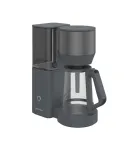 Grundig KM 7340 Dark Inox kavos virimo aparatas su filtru, 1.25 L, 10 puodelių, 1000 W