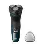 Elektrinis rotacinis skustuvas Philips 3000X Series X3002/00 &ndash; 3 galvutės, &scaron;lapias ir sausas, belaidis, NiMH akumuliatorius, 40 min veikimo