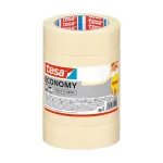 TESA Economy Painter's Masking Tape White 50 m x 30 mm 5 Rolls (55349-00000-00)