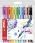 STABILO pointMax Fineliner ra&scaron;iklių rinkinys - 0,8 mm - 12 spalvų