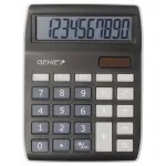 Genie 840 BK Stalo Skaičiuotuvas &ndash; 10 Skaitmenų, Sukiojamas Ekranas, Dvigubas Maitinimas (Saulė & Baterija), Juoda/Pilka