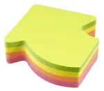 inFO Arrow Sticky Notes 5827-39 Assorted 1 Block