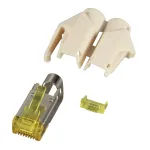 EFB Elektronik RJ45-Hirose Connector STP TM31 Beige 100 Pieces 3 Elements Cat.6A
