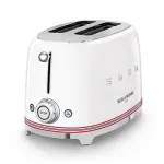 Smeg Skrudintuvas TSF01IDFEU, 2 griežinėliai, Baltas, Ines de la Fressange