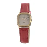 TETRA Women's Watch 125-R 27mm Quartz Analog Stainless Steel Leather Brown