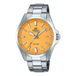 CASIO Edifice EFV100D-9AVUEF Vyri&scaron;kas analoginis kvarcinis laikrodis 42mm nerūdijančio plieno juodas ciferblatas su aukso akcentais