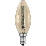 SEGULA LED Soft Rustika Gold E27 3.2W 1900K reguliuojamo ry&scaron;kumo lempa