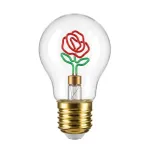 SYNERGY21 LED Retrofit Decorative Bulb Rose Rechargeable