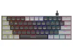 Tracer GameZone Keylo 61 laidinė mechaninė žaidimų klaviatūra, 60 % i&scaron;dėstymas, Outemu Red jungikliai, RGB ap&scaron;vietimas, grafito spalva