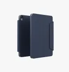 UNIQ Rovus Snapmount Magnetinis 360&deg; besisukantis nuimamas dėklas, skirtas iPad 11 A16 (2025) / iPad 10.9 10th Gen (2022), tamsiai mėlynas
