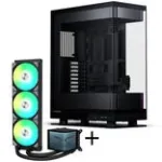 PHANTEKS Evolv X2 + TRYX PANORAMA ARGB pilnas skysčio au&scaron;inimo komplektas - juodas, 360 mm