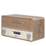 Ne&scaron;iojamas radijo imtuvas Denver DAB-36LW skaitmeninis tiuneris DAB+ 5W LCD