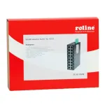 ROLINE pramoninis Fast Ethernet komutatorius, 16x RJ-45, nevaldomas