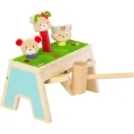 SIMBA-DICKIE Pop-Up Hammering Game &ndash; medinis 16 dalių žaidimas su i&scaron;&scaron;okančiomis figūrėlėmis