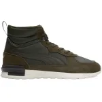 PUMA Graviton Mid vyri&scaron;ki sportbačiai Forest Night/Puma Black/Puma White